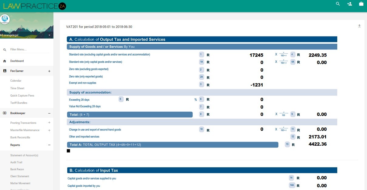 LawPracticeZA screenshot